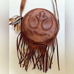 Star Wars faux leather resistance crossbody fringe bag